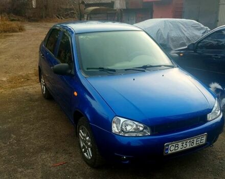 Синій ВАЗ Kalina, об'ємом двигуна 1.6 л та пробігом 217 тис. км за 2600 $, фото 9 на Automoto.ua