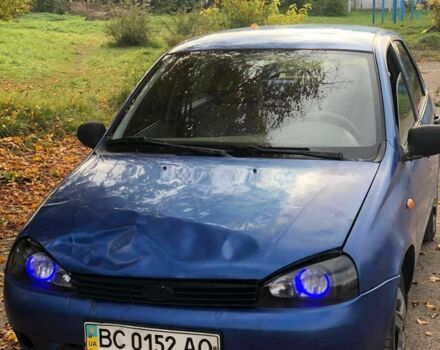 Синий ВАЗ Калина, объемом двигателя 1.6 л и пробегом 132 тыс. км за 999 $, фото 3 на Automoto.ua