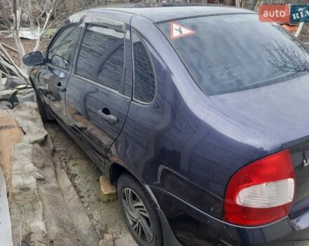 Синий ВАЗ Калина, объемом двигателя 1.6 л и пробегом 167 тыс. км за 1450 $, фото 1 на Automoto.ua