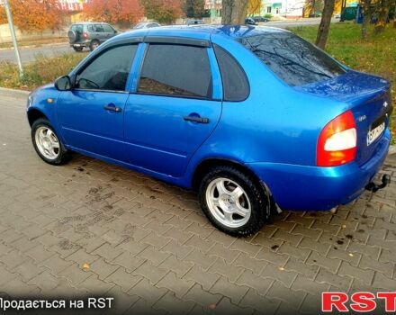 Синий ВАЗ Kalina, объемом двигателя 1.6 л и пробегом 165 тыс. км за 2250 $, фото 2 на Automoto.ua