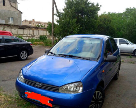 Синий ВАЗ Kalina, объемом двигателя 1.6 л и пробегом 100 тыс. км за 2500 $, фото 1 на Automoto.ua