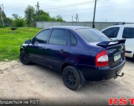 Синий ВАЗ Kalina, объемом двигателя 1.6 л и пробегом 160 тыс. км за 1350 $, фото 1 на Automoto.ua