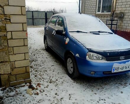 Синий ВАЗ Kalina, объемом двигателя 1.6 л и пробегом 160 тыс. км за 2200 $, фото 6 на Automoto.ua