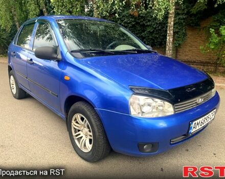 Синий ВАЗ Kalina, объемом двигателя 1.6 л и пробегом 149 тыс. км за 1850 $, фото 1 на Automoto.ua