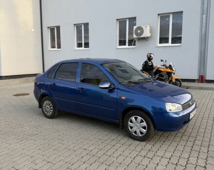 Синий ВАЗ Калина, объемом двигателя 1.6 л и пробегом 105 тыс. км за 2100 $, фото 2 на Automoto.ua