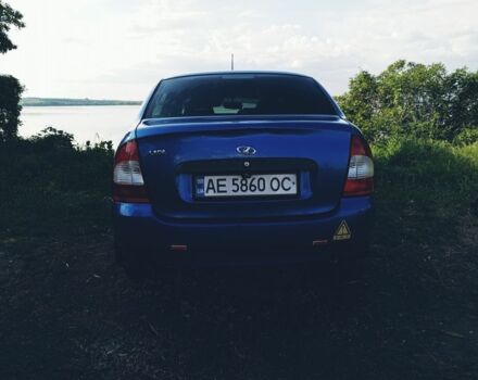 Синий ВАЗ Калина, объемом двигателя 1.6 л и пробегом 197 тыс. км за 1500 $, фото 4 на Automoto.ua