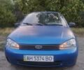 Синий ВАЗ Калина, объемом двигателя 1.6 л и пробегом 250 тыс. км за 1500 $, фото 1 на Automoto.ua
