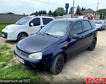 Синий ВАЗ Kalina, объемом двигателя 1.6 л и пробегом 160 тыс. км за 1350 $, фото 2 на Automoto.ua