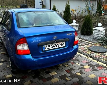 Синий ВАЗ Kalina, объемом двигателя 1.6 л и пробегом 253 тыс. км за 1299 $, фото 5 на Automoto.ua