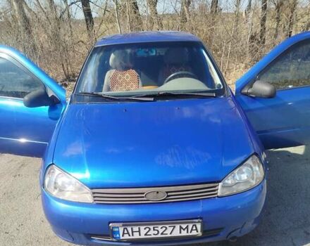 Синий ВАЗ Калина, объемом двигателя 1.6 л и пробегом 176 тыс. км за 2000 $, фото 4 на Automoto.ua