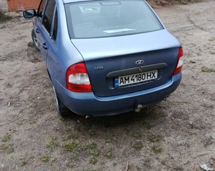 Синий ВАЗ Калина, объемом двигателя 1.6 л и пробегом 216 тыс. км за 1700 $, фото 7 на Automoto.ua