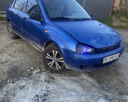 Синий ВАЗ Калина, объемом двигателя 1.6 л и пробегом 135 тыс. км за 1680 $, фото 6 на Automoto.ua