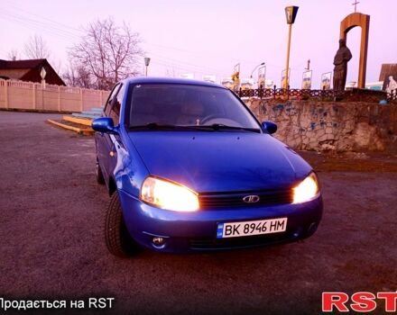Синий ВАЗ Kalina, объемом двигателя 1.6 л и пробегом 215 тыс. км за 1750 $, фото 2 на Automoto.ua