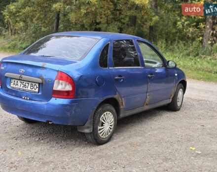 Синий ВАЗ Калина, объемом двигателя 1.6 л и пробегом 160 тыс. км за 800 $, фото 8 на Automoto.ua