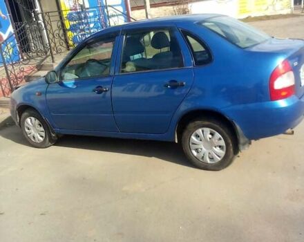 Синий ВАЗ Калина, объемом двигателя 1.6 л и пробегом 195 тыс. км за 2600 $, фото 7 на Automoto.ua