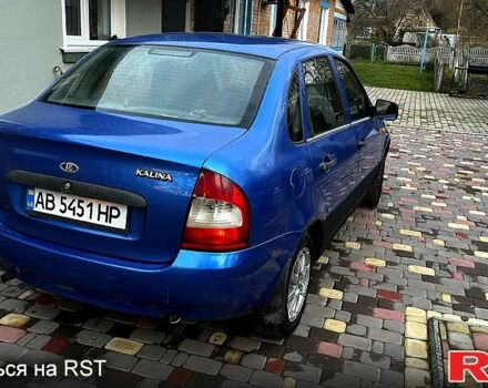 Синий ВАЗ Kalina, объемом двигателя 1.6 л и пробегом 253 тыс. км за 1299 $, фото 11 на Automoto.ua