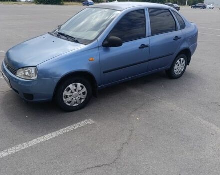 Синий ВАЗ Калина, объемом двигателя 1.6 л и пробегом 234 тыс. км за 1750 $, фото 1 на Automoto.ua