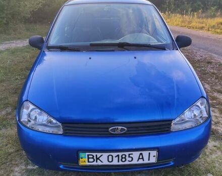 Синий ВАЗ Калина, объемом двигателя 1.6 л и пробегом 179 тыс. км за 1700 $, фото 5 на Automoto.ua