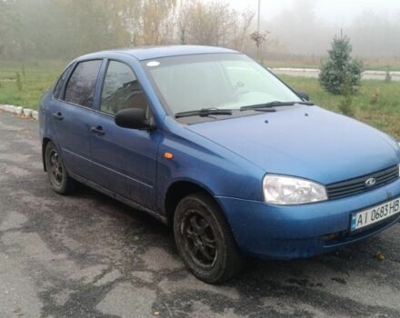 Синий ВАЗ Калина, объемом двигателя 1.6 л и пробегом 373 тыс. км за 1313 $, фото 6 на Automoto.ua