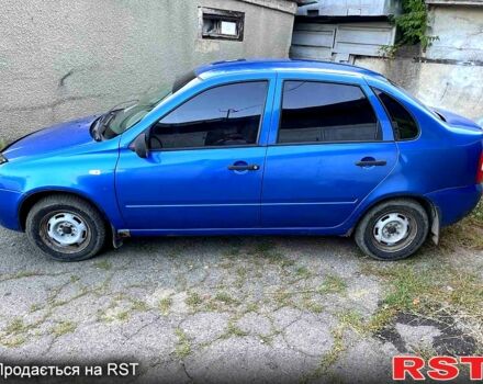 Синий ВАЗ Kalina, объемом двигателя 1.6 л и пробегом 143 тыс. км за 2200 $, фото 1 на Automoto.ua