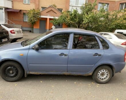 Синий ВАЗ Калина, объемом двигателя 1.6 л и пробегом 213 тыс. км за 730 $, фото 2 на Automoto.ua