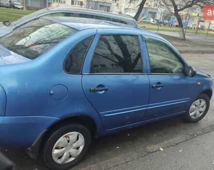 Синий ВАЗ Калина, объемом двигателя 1.6 л и пробегом 160 тыс. км за 1900 $, фото 2 на Automoto.ua