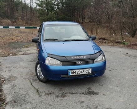 Синий ВАЗ Калина, объемом двигателя 1.6 л и пробегом 265 тыс. км за 2100 $, фото 2 на Automoto.ua