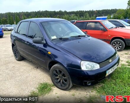Синий ВАЗ Kalina, объемом двигателя 1.6 л и пробегом 160 тыс. км за 1350 $, фото 3 на Automoto.ua
