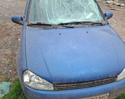 Синий ВАЗ Калина, объемом двигателя 1.6 л и пробегом 250 тыс. км за 960 $, фото 2 на Automoto.ua