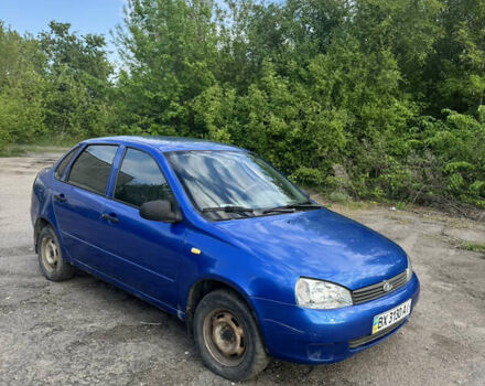 Синий ВАЗ Калина, объемом двигателя 1.6 л и пробегом 118 тыс. км за 1800 $, фото 1 на Automoto.ua