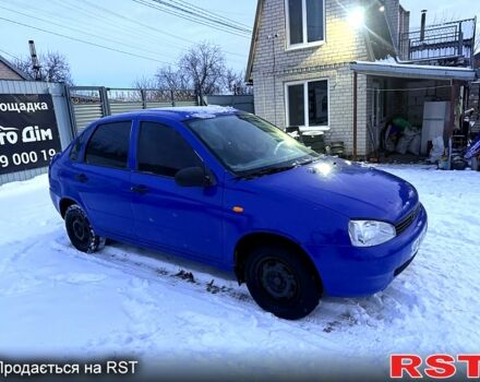 Синий ВАЗ Kalina, объемом двигателя 1.6 л и пробегом 200 тыс. км за 999 $, фото 5 на Automoto.ua