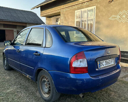 Синий ВАЗ Калина, объемом двигателя 1.6 л и пробегом 400 тыс. км за 1200 $, фото 5 на Automoto.ua