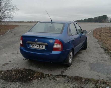 Синий ВАЗ Калина, объемом двигателя 1.6 л и пробегом 265 тыс. км за 2100 $, фото 2 на Automoto.ua