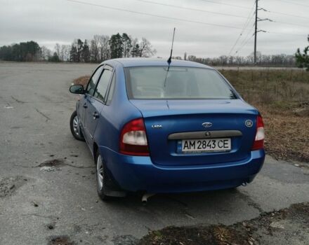 Синий ВАЗ Калина, объемом двигателя 1.6 л и пробегом 265 тыс. км за 2100 $, фото 6 на Automoto.ua