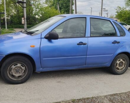 Синий ВАЗ Калина, объемом двигателя 1.6 л и пробегом 278 тыс. км за 1326 $, фото 3 на Automoto.ua