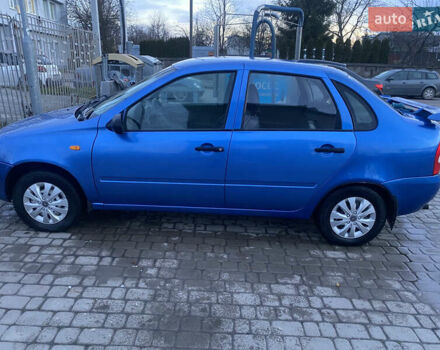 Синий ВАЗ Калина, объемом двигателя 1.6 л и пробегом 176 тыс. км за 2000 $, фото 7 на Automoto.ua