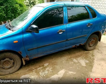 Синий ВАЗ Kalina, объемом двигателя 1.6 л и пробегом 160 тыс. км за 1300 $, фото 2 на Automoto.ua