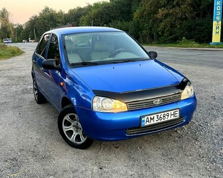 Синий ВАЗ Kalina, объемом двигателя 1.6 л и пробегом 230 тыс. км за 1999 $, фото 2 на Automoto.ua