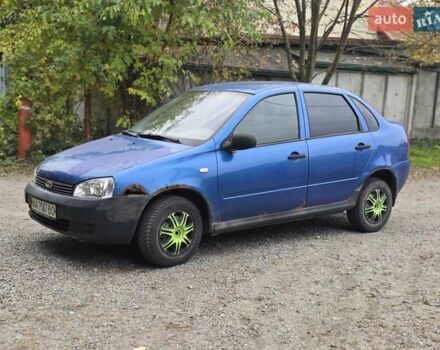 Синий ВАЗ Калина, объемом двигателя 1.6 л и пробегом 160 тыс. км за 800 $, фото 4 на Automoto.ua