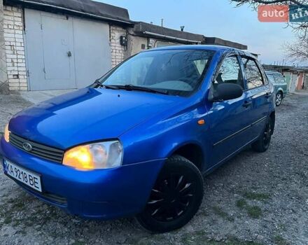 Синий ВАЗ Калина, объемом двигателя 1.6 л и пробегом 320 тыс. км за 2400 $, фото 3 на Automoto.ua