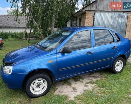 Синий ВАЗ Калина, объемом двигателя 1.6 л и пробегом 121 тыс. км за 2100 $, фото 1 на Automoto.ua