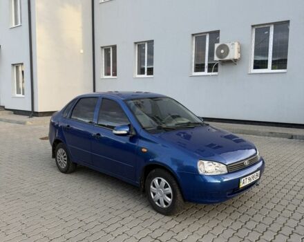 Синий ВАЗ Калина, объемом двигателя 1.6 л и пробегом 105 тыс. км за 2100 $, фото 3 на Automoto.ua