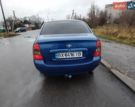 Синий ВАЗ Калина, объемом двигателя 1.6 л и пробегом 214 тыс. км за 1450 $, фото 14 на Automoto.ua