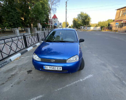 Синий ВАЗ Калина, объемом двигателя 1.6 л и пробегом 162 тыс. км за 2800 $, фото 1 на Automoto.ua
