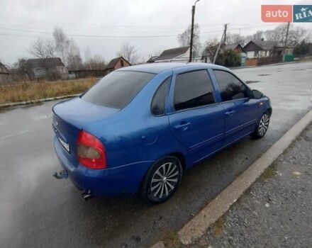 Синий ВАЗ Калина, объемом двигателя 1.6 л и пробегом 214 тыс. км за 1450 $, фото 16 на Automoto.ua