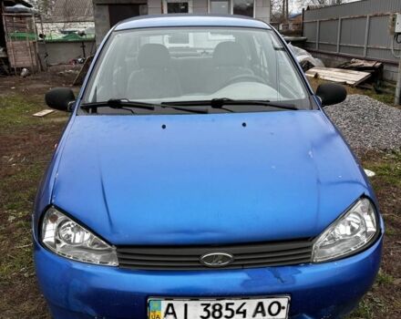 Синий ВАЗ Калина, объемом двигателя 2 л и пробегом 180 тыс. км за 1500 $, фото 3 на Automoto.ua