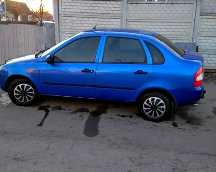 Синий ВАЗ Kalina, объемом двигателя 1.6 л и пробегом 240 тыс. км за 2300 $, фото 3 на Automoto.ua