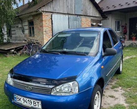 Синий ВАЗ Калина, объемом двигателя 1.6 л и пробегом 121 тыс. км за 2100 $, фото 7 на Automoto.ua