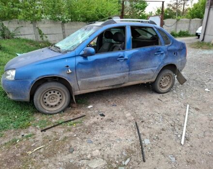 Синий ВАЗ Калина, объемом двигателя 1.6 л и пробегом 250 тыс. км за 960 $, фото 3 на Automoto.ua