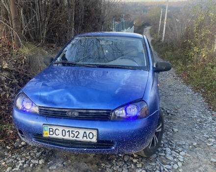 Синий ВАЗ Калина, объемом двигателя 1.6 л и пробегом 135 тыс. км за 1680 $, фото 4 на Automoto.ua